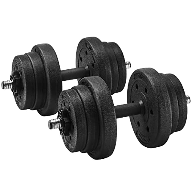 SONGMICS Halterset, dumbbells, set van 2