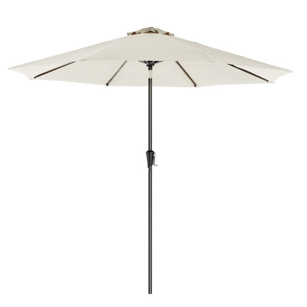 SONGMICS Parasol, octagonal, folding garden screen with crank