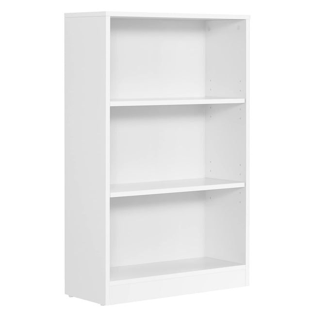 VASAGLE Boekenkast, vrijstaand, met 3 vakken, 60 x 24 x 93 cm,