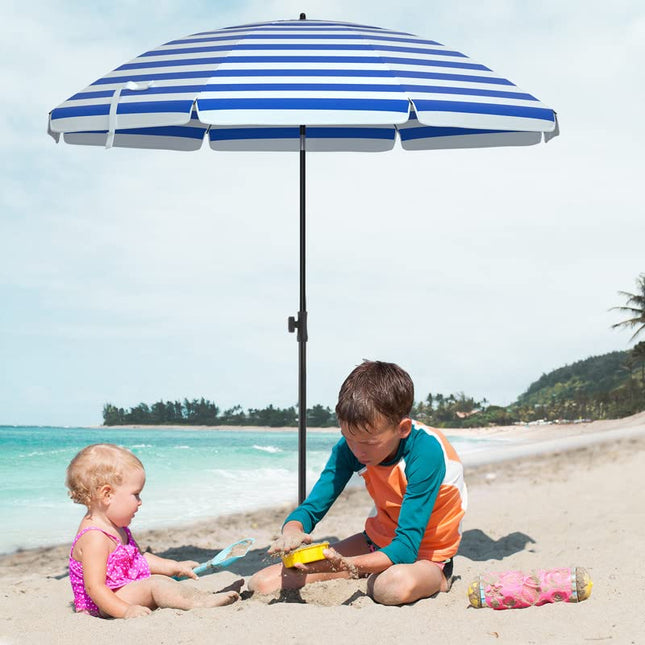 SONGMICS Parasol for beach, garden screen