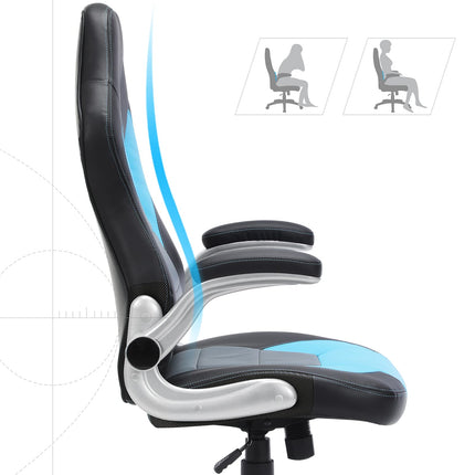 SONGMICS gamingstoel, racestoel, OBG28BU