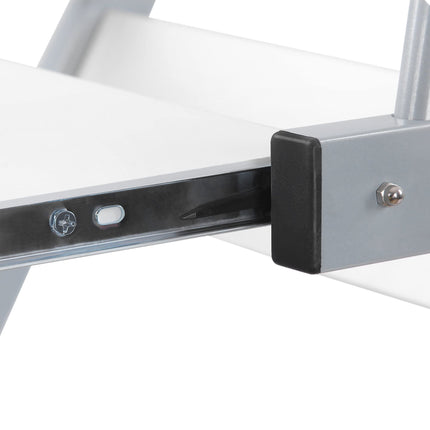 VASAGLE Bureau, computertafel met 4 wielen