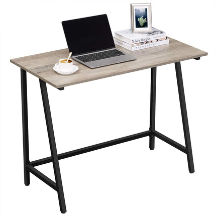 VASAGLE Computer, schrijfbureau met stalen frame