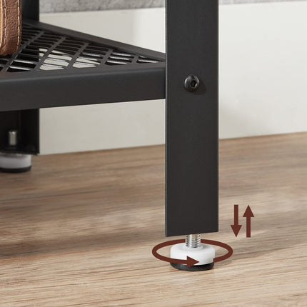 VASAGLE Console table wood and metal in industrial design