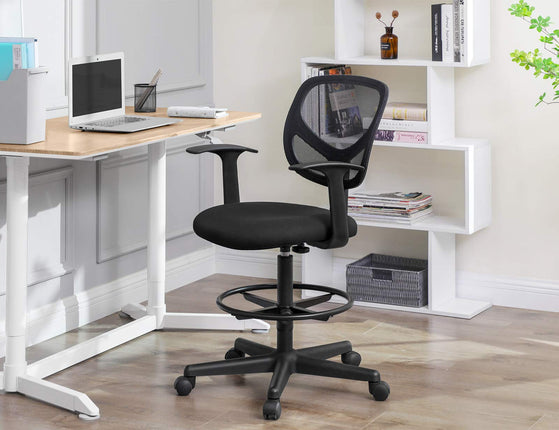 SONGMICS office chair, Black OBN25BK