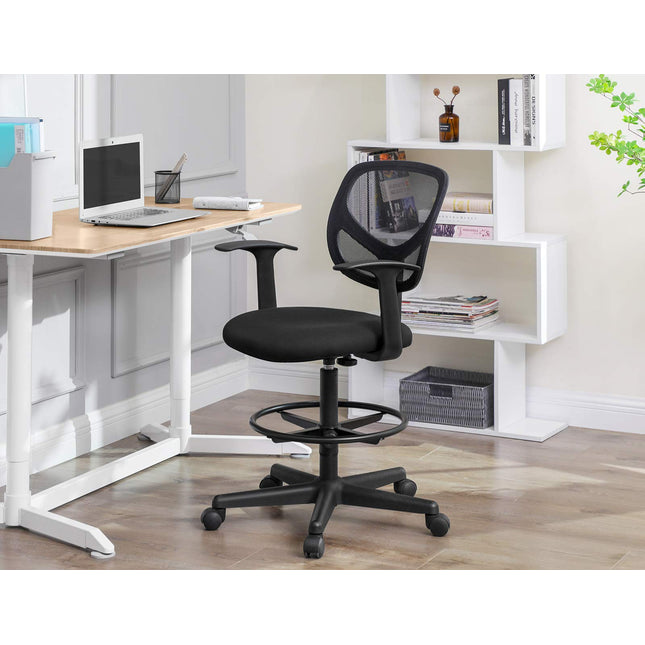 SONGMICS office chair, Black OBN25BK