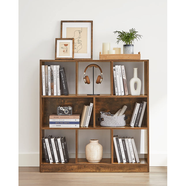 VASAGLE boekenkast, kubusplank, 97,5 x 30 x 100 cm