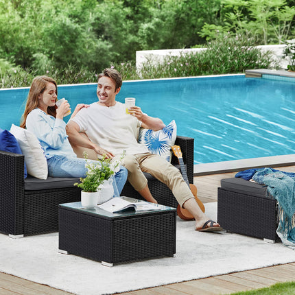 SONGMICS Tuinmeubelset GGF005B04