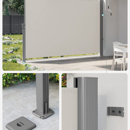 SONGMICS 200 x 300 cm (H x L), side awning GSA200E