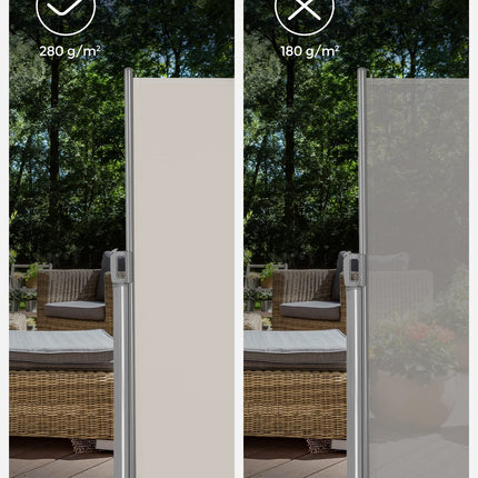 SONGMICS 200 x 300 cm (H x L), side awning GSA200E