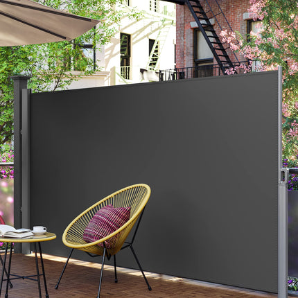 SONGMICS zijluifel, 160 x 400 cm (H x L), privacyscherm GSA164G01