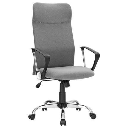 SONGMICS bureaustoel, ergonomische bureaustoel, grijs OBN034G01