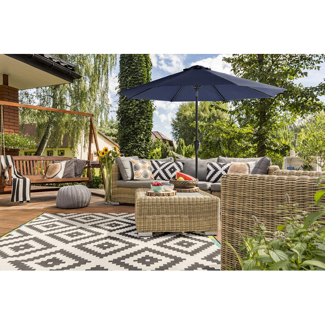 SONGMICS parasol, 3 m diameter, zonwering