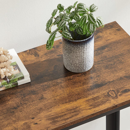 VASAGLE Console table wood and metal in industrial design