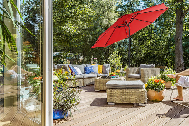 SONGMICS parasol, 3 m diameter, sun protection