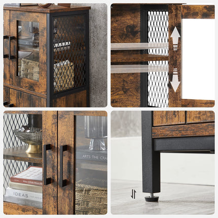 VASAGLE bathroom furniture, sideboard, storage cabinet