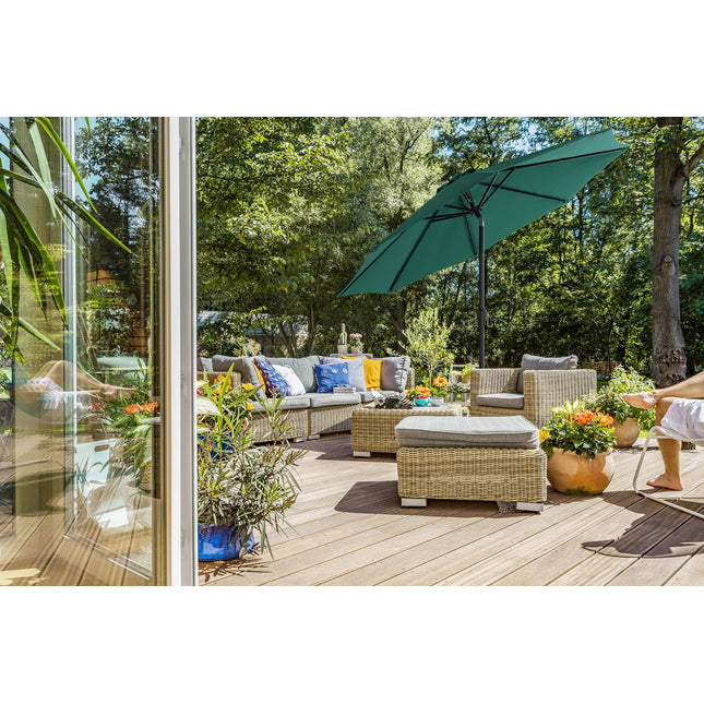 SONGMICS parasol, 3 m diameter, zonwering