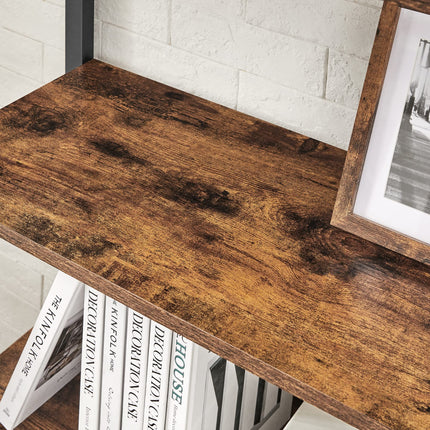 VASAGLE boekenkast, staande boekenkast,  80 x 30 x 186 cm,