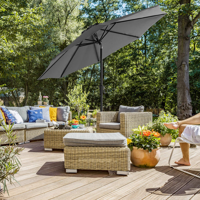 SONGMICS parasol, Ø 270 cm, marktparasol